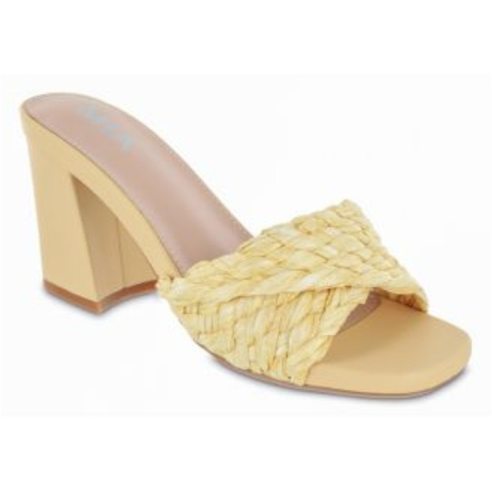 MIA costal cowgirl feminine Women's Woven Minna-R Square Toe Sandal size 6